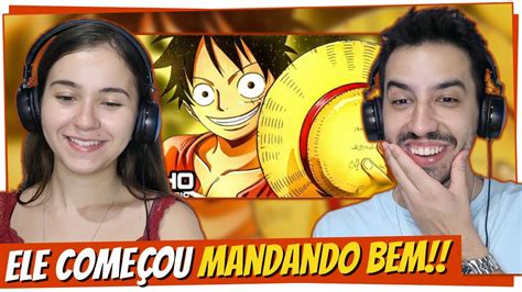 React Rap Do Luffy One Piece EU VOU ME TORNAR O REI DOS PIRATAS