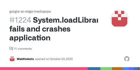 System LoadLibrary Mediapipe Jni Fails And Crashes Application