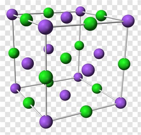 Sodium Chloride Ionic Compound Chemistry - Crystal Transparent PNG