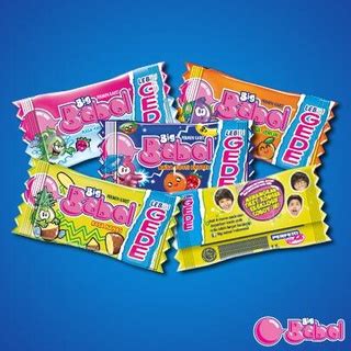 Jual Permen Kunyah Permen Karet Big Babol Aneka Rasa Shopee Indonesia