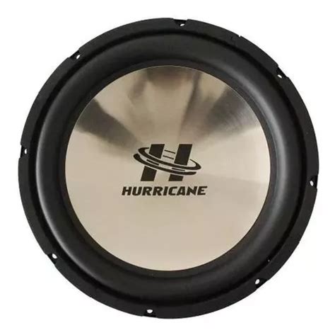 Alto Falante Subwoofer Hurricane Platino Pol W Rms Parcelamento