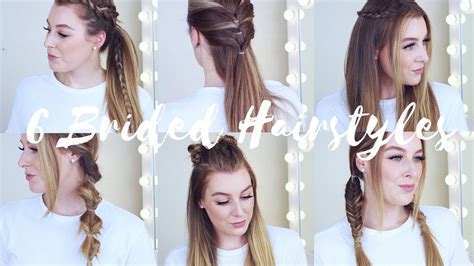 Beginners How To Braid 6 Cute And Easy Braided Heatless Hairstyles