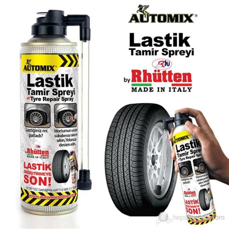 Automix Lastik Tamir Edici I Irici Sprey Ml Lastik Fiyat