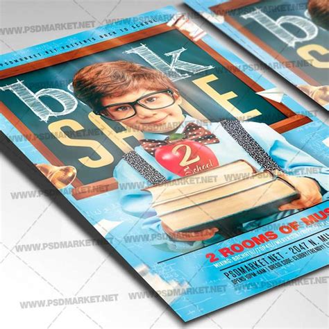 Download School Party Flyer - PSD Template | PSDmarket