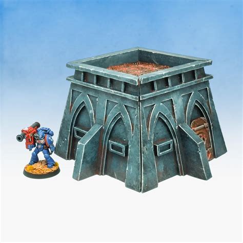 I Painted A Classic Warhammer 40k Bunker Rprintedwarhammer