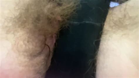 Clitoris Orgasm Hairy Pussy Closeu