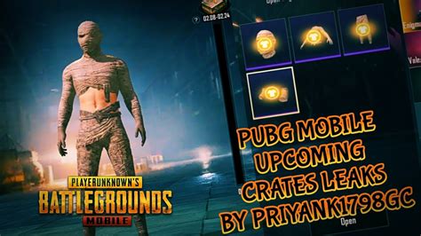 PUBG MOBILE UPCOMING CRATES CLASSIC PREMIUM AND TREASURE SUPPLIES