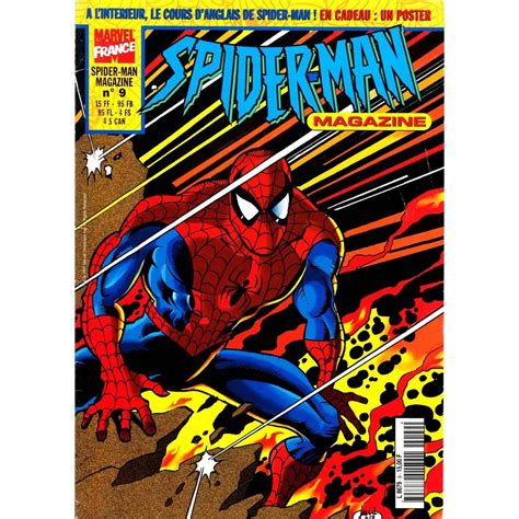 Spider Man Magazine TV Semic Marvel France Comics Français