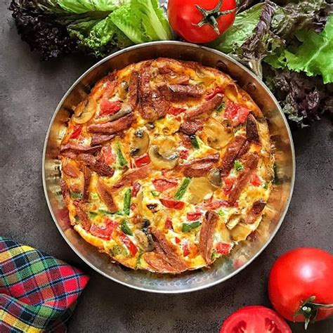 Easy Spanish Omelette Recipe with Vegetables