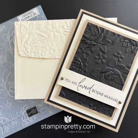 Wishlist Check Stampin Up Layered Florals Embossing Folder In