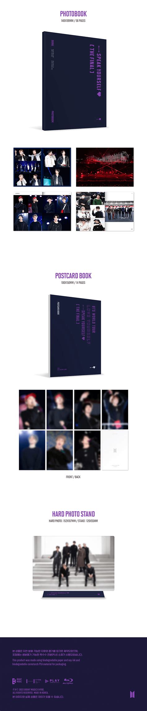 Bts Bts World Tour ‘love Yourself Speak Yourself The Final Blu Ray