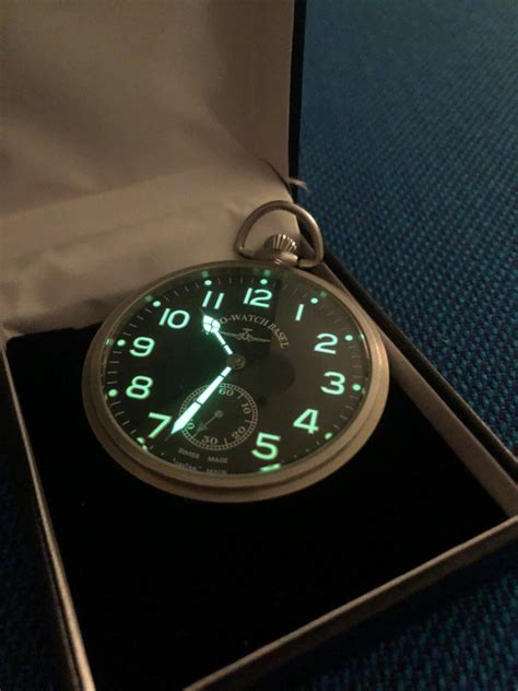 Erledigt Zeno Watch Basel Taschenuhr Unitas