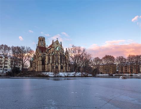 Winter Am Feuersee In Stuttgart West Bilder