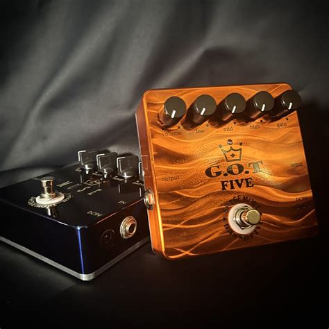 コンパクトエフェクター SHIGEMORI 島村楽器限定 G O T FiveMysterious Orange Diamond7