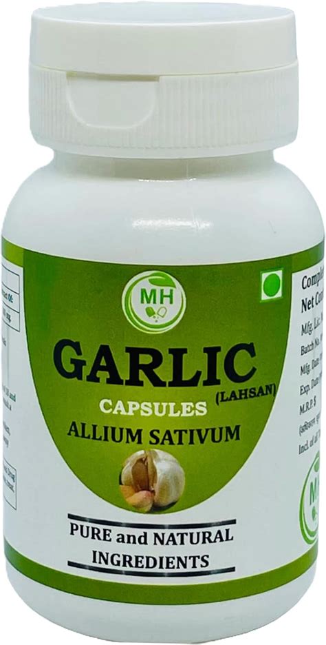 Amazon Morsan S Garlic Allium Sativum Capsules Pack Of X