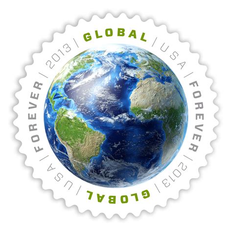 2013 Usps Postage Stamp Global Forever On Behance