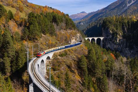 Ge 4 4 III 644 Der RhB Zwischen Filisur Und Alvaneu