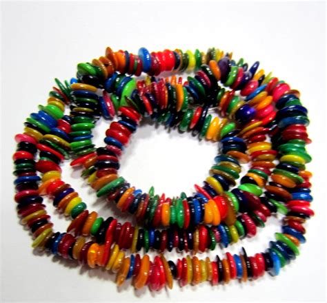 1 Strand Shell beads diy jewelry making beads Colored sea