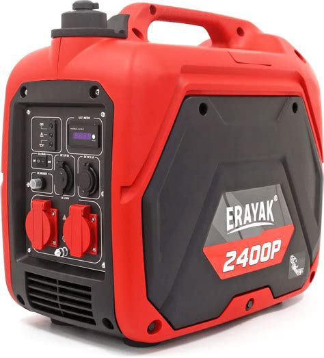 Инверторный генератор ERAYAK 2400 Вт, тихий ,бензиновый,4-тактный ...