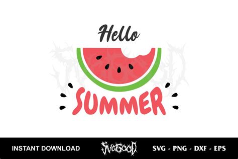 Hello Summer SVG | SVGGOOD