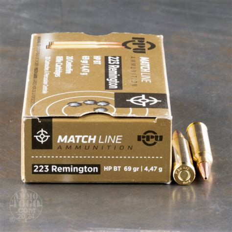 Remington Hollow Point Boat Tail Hp Bt Ammo For Sale By Prvi