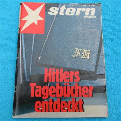 Stern Magazin Hitlers Tageb Cher Entdeckt Heft Nr Skandalheft