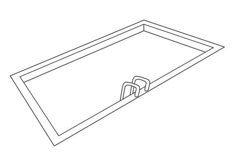 Dibujo De Piscina Para Colorear Para Imprimir Y Colorear