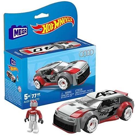 MEGA HOT WHEELS COFFRET CONSTRUCTION VOITURE DE COURSE AUDI RS GTO CON Cdiscount Jeux Jouets
