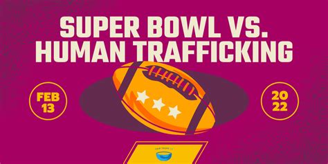 What’s The Connection Between The Super Bowl And Human Trafficking Fair Trade La