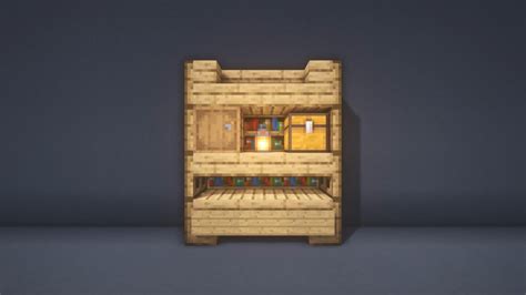 10 Oak Furniture Designs : r/Minecraftbuilds