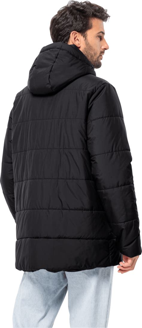 Jack Wolfskin Men S Deutzer Long Jacket Black Shoppe Jack Wolfskin Men S Deutzer Long Jacket