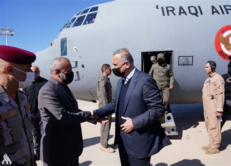 Al Kadhimi Arrives In Maysan Province Iraqi News Agency