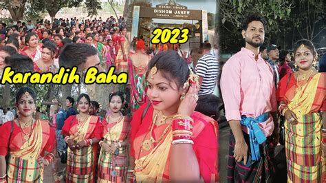 Karandih Disom Baha 2023 Karandih Baha Santali Vlog Ranimajhi YouTube