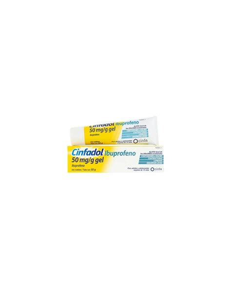 Cinfadol Ibuprofeno 50Mg G Gel 50 G