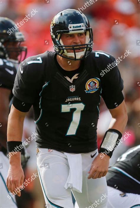 Chad Henne Jacksonville Jaguars Quarterback Chad Editorial Stock Photo