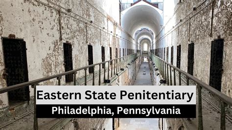 Philadelphia Pennsylvania Eastern State Penitentiary Historic Site