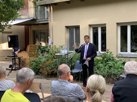 Oberb Rgermeister Vor Ort Steffen Scheller Gibt Auskunft Zur