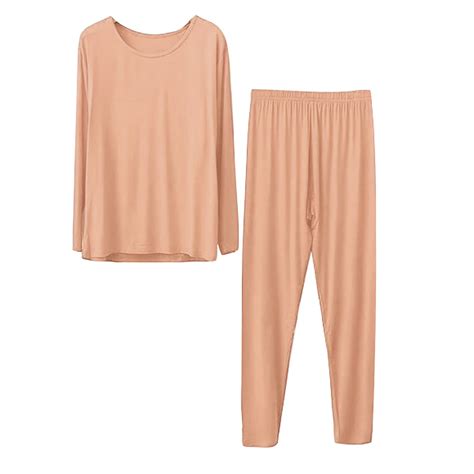 Snowsong Thermal Underwear For Women 2024 Hot Women S Solid Fitted Plus Size Thermal Long Sleeve