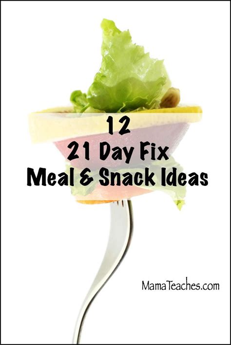 Yummy Day Fix Approved Meal And Snack Ideas Day Fix Snacks