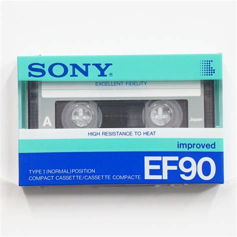Аудиокассета Sony EF 90 Normal - купить с доставкой по выгодным ценам в ...