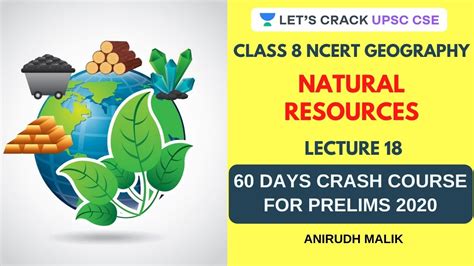 Natural Resources Class 8 NCERT Geography Crack Prelims 2020 YouTube