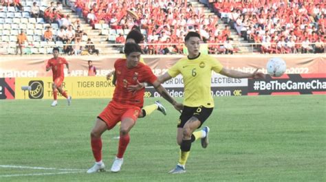 Piala AFF 2022 Myanmar Vs Malaysia Harimau Malaya Menang Tipis Di