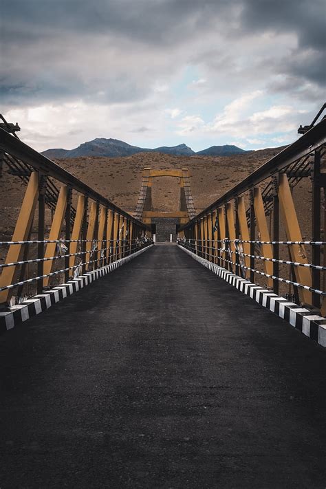 Brown Concrete Bridge Spiti Valley HD Phone Wallpaper Pxfuel