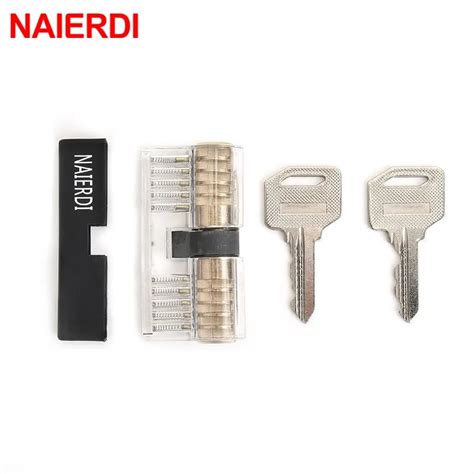 Transparent Visible Pick Cutaway Practice Padlock Transparent Padlock