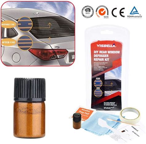 Diy Rear Window Defogger Repair Kit Fix For Car Scratches Broken