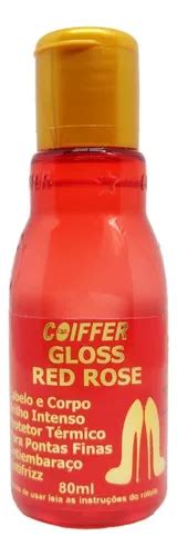 Gloss Red Rose Coiffer Ml Reparador De Pontas Parcelamento Sem Juros