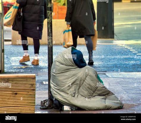 homeless person begging on the street Stock Photo - Alamy