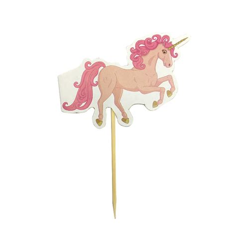 Cake Decoration Toothpicks Wedding Unicorn Cupcake Cake Toppers Buy