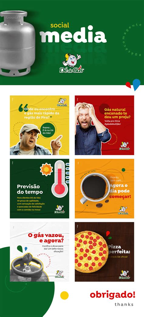 Social Media - Dé do Gás :: Behance