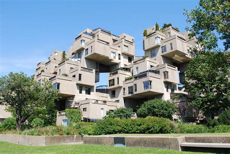 Habitat 67 Montreals Prefabricated City By Moshe Safdie